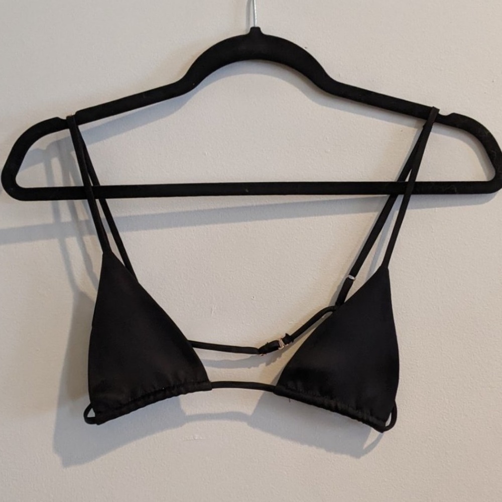 ARE YOU AM I Silk Bralette